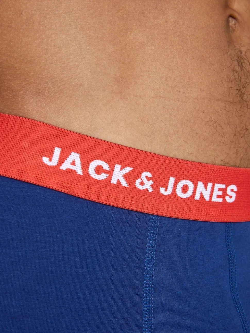 JACK & JONES Blue Boxer Shorts 5 Pack