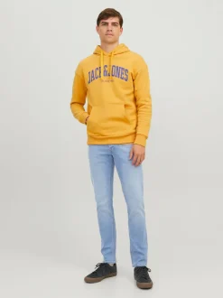 JACK & JONES Blue Chrome Glenn Slim Fit Jeans