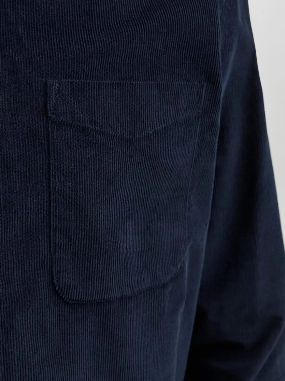 JACK & JONES Blue Cord Shirt
