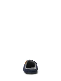 JACK & JONES Blue Corduroy Mule Slippers