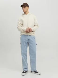 JACK & JONES Blue Eddie Loose Fit Jeans