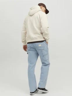 JACK & JONES Blue Eddie Loose Fit Jeans