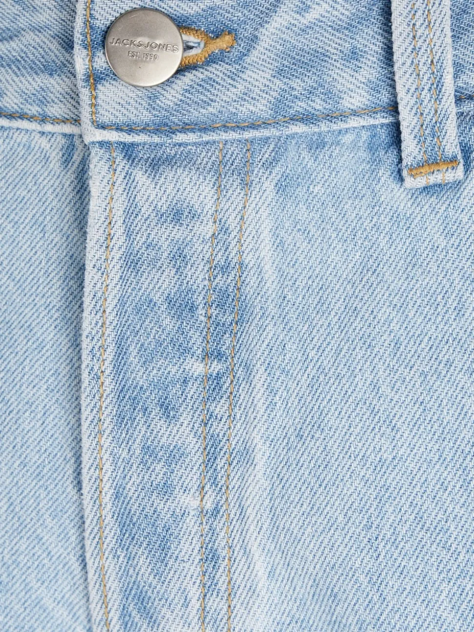 JACK & JONES Blue Eddie Loose Fit Jeans
