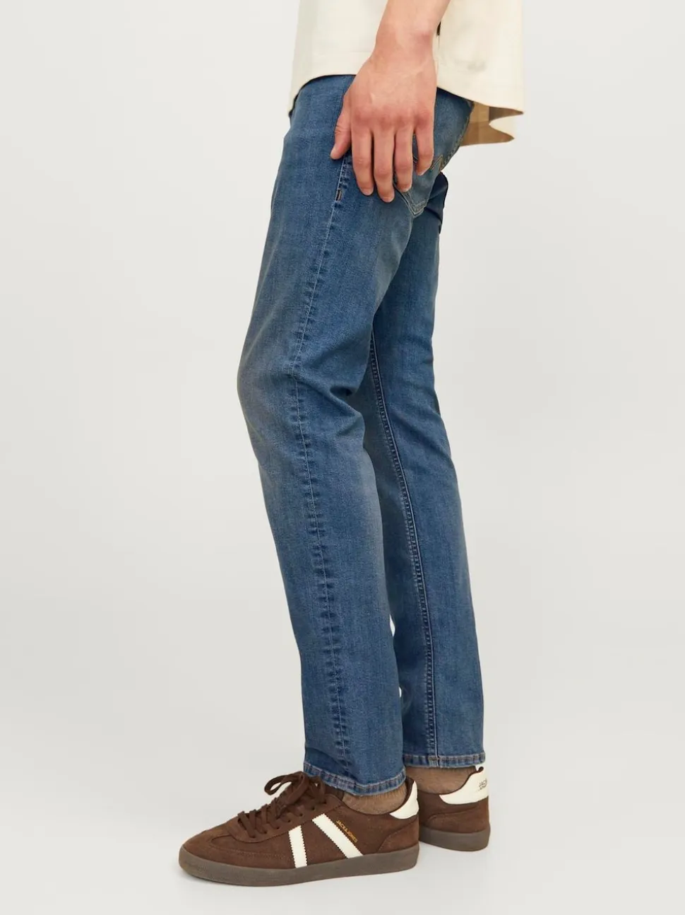 JACK & JONES Blue Glenn Slim Fit Jeans