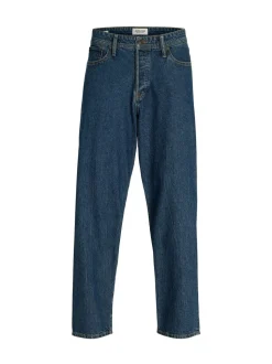 JACK & JONES Blue Loose Fit Eddie Jeans