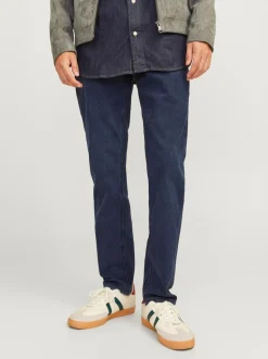 JACK & JONES Blue Mike Original Tapered Fit Jeans
