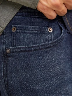 JACK & JONES Blue Mike Original Tapered Fit Jeans