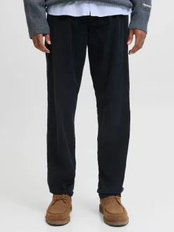 JACK & JONES Blue Relaxed Corduroy Joggers