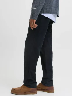 JACK & JONES Blue Relaxed Corduroy Joggers