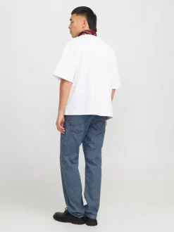JACK & JONES Blue Relaxed Fit Chris Jeans