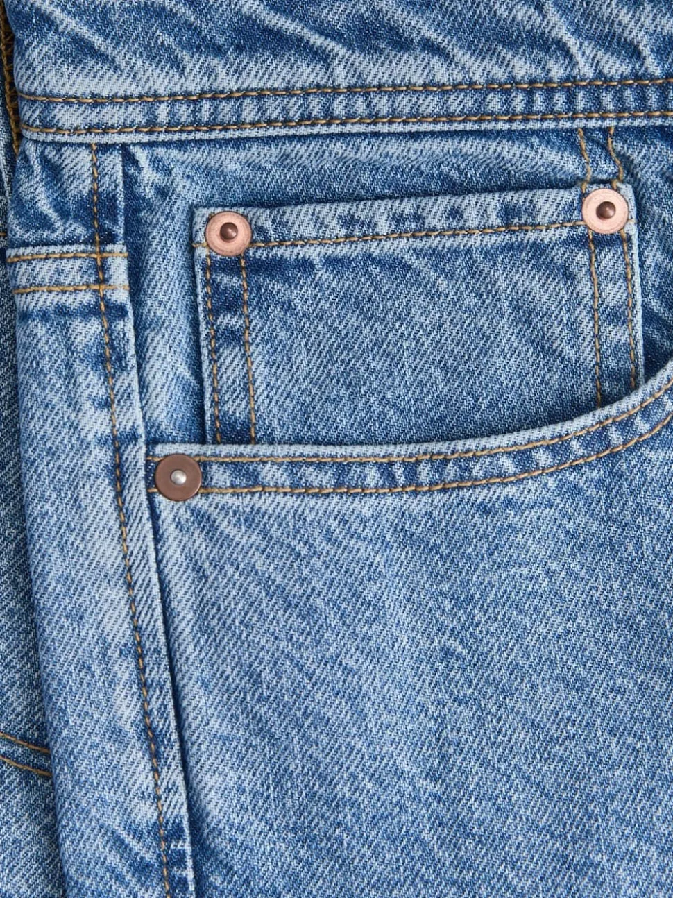 JACK & JONES Blue Relaxed Fit Chris Jeans