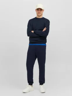 JACK & JONES Blue Slim Fit Joggers