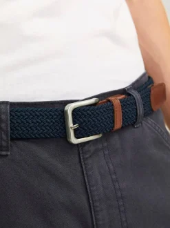 JACK & JONES Blue Woven Belt
