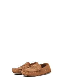 JACK & JONES Brown Moccasin Slippers