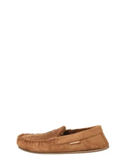 JACK & JONES Brown Moccasin Slippers