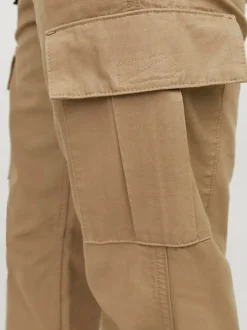 JACK & JONES Brown Relaxed Fit Cargo Trousers
