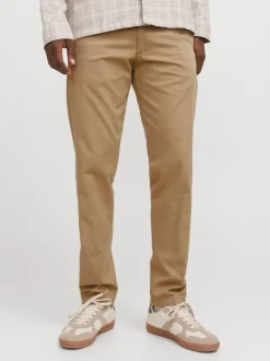 JACK & JONES Brown Relaxed Fit Chino Trousers
