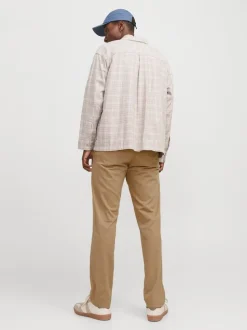 JACK & JONES Brown Relaxed Fit Chino Trousers