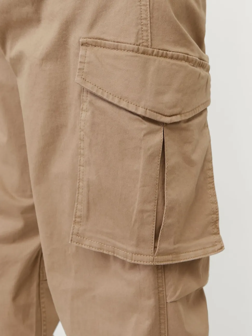JACK & JONES Brown Relaxed Fit Cargo Trousers