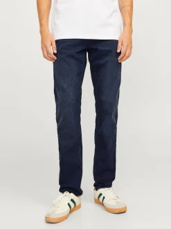 JACK & JONES Dark Blue Glenn Slim Fit Jeans