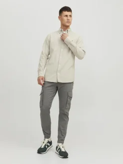 JACK & JONES Dark Grey Cargo Trouser