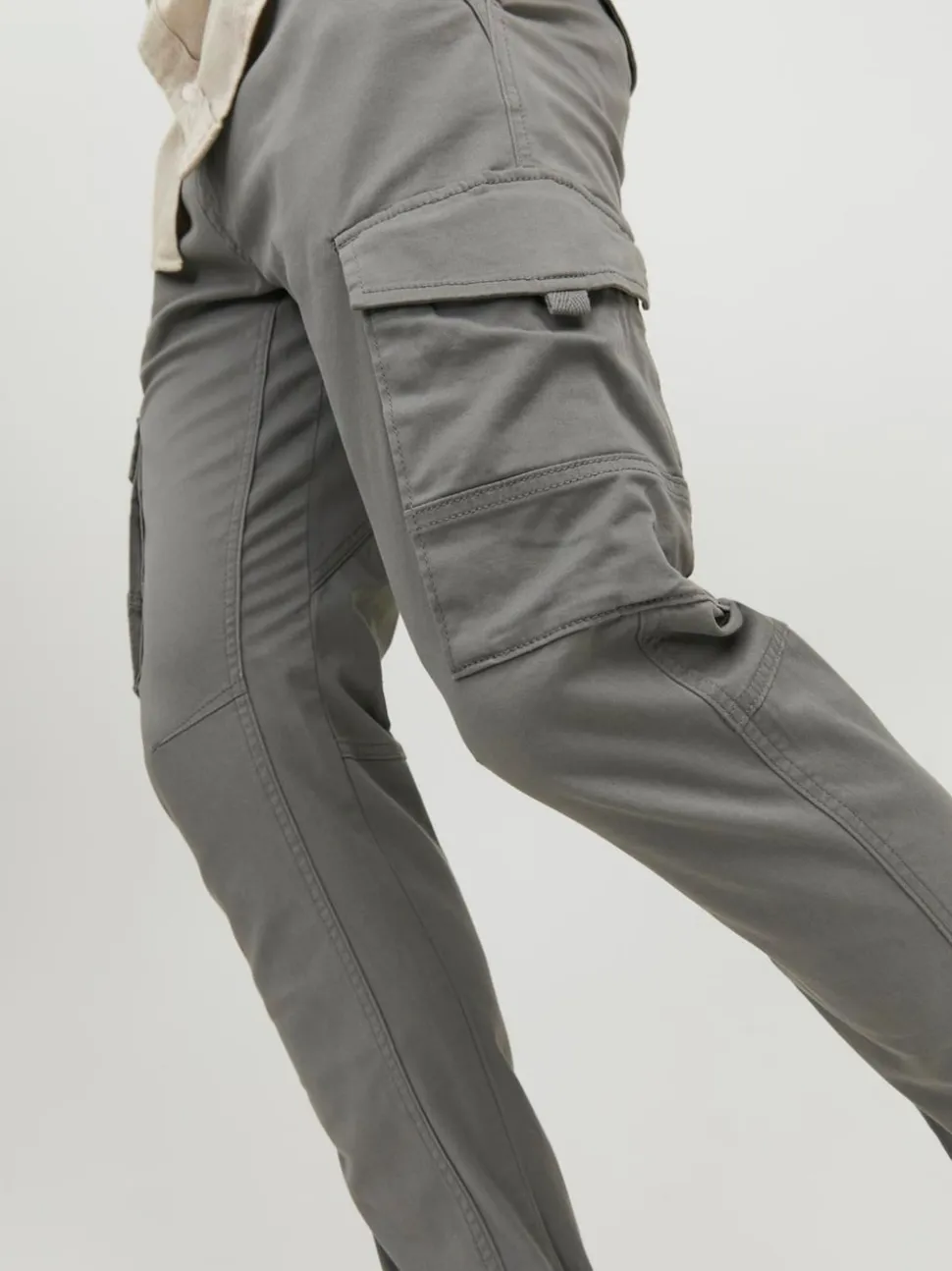JACK & JONES Dark Grey Cargo Trouser