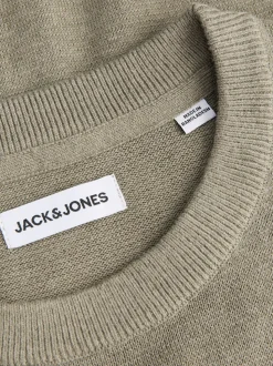 JACK & JONES Green Long Sleeve Jumper