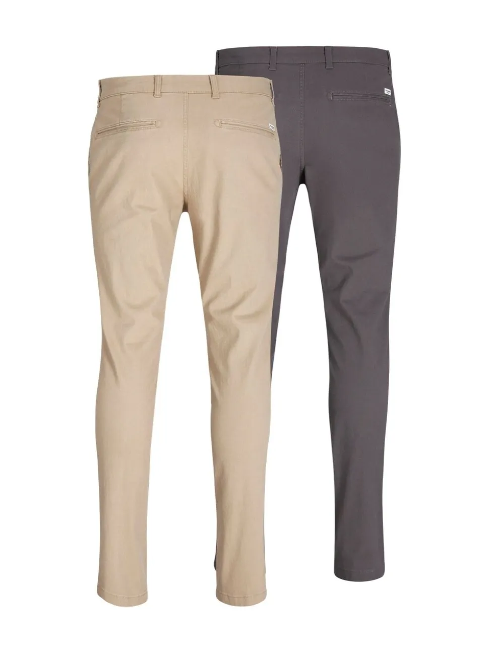 JACK & JONES Grey 2 Pack Chino Trousers
