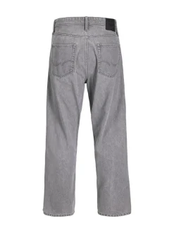 JACK & JONES Grey Alex Baggy Fit Jeans