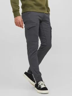 JACK & JONES Grey Cargo Trouser