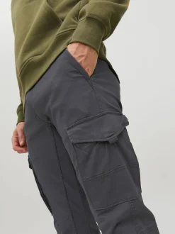 JACK & JONES Grey Cargo Trouser