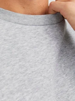 JACK & JONES Grey Crew Neck Sweatshirt