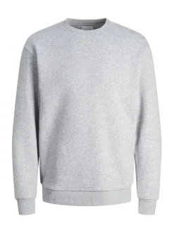 JACK & JONES Grey Crew Neck Sweatshirt