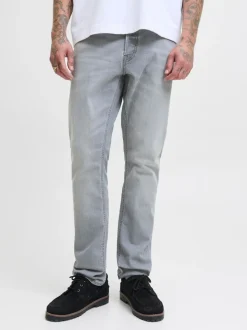 JACK & JONES Grey Glenn Slim Fit Jeans