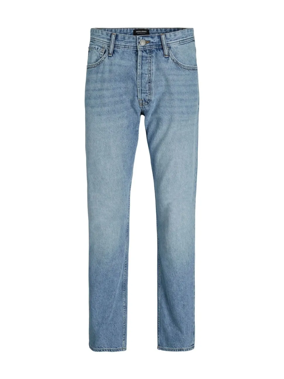 JACK & JONES Light Blue Chrome Relaxed Fit Chris Jeans