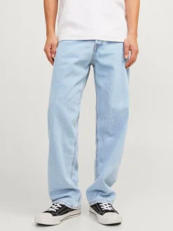 JACK & JONES Light Blue Loose Fit Eddie Jeans