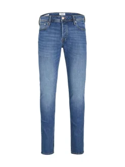 JACK & JONES Light Blue Mike Original Tapered Fit Jeans