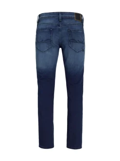 JACK & JONES Light Blue Mike Tapered Fit Jeans