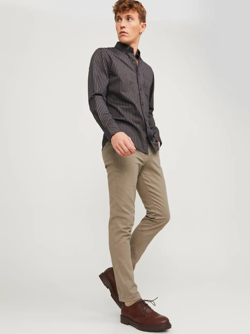 JACK & JONES Natural Slim Fit Chino Trousers