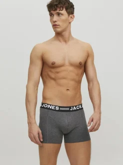 JACK & JONES Purple Boxers 3 Pack