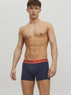 JACK & JONES Purple Boxers 3 Pack