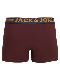 JACK & JONES Purple Boxers 3 Pack