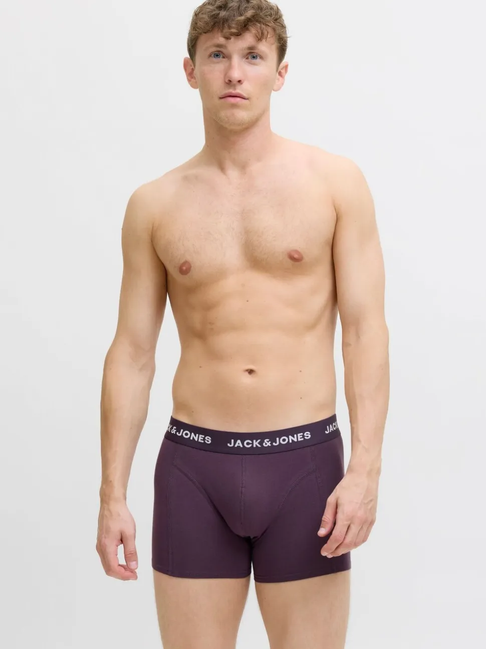 JACK & JONES Purple Boxers 5 Pack
