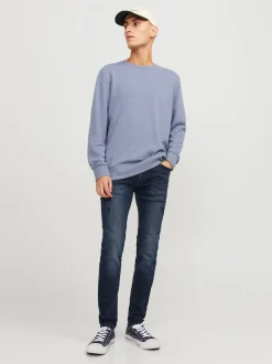 JACK & JONES Sky Blue Liam Skinny Fit Jeans