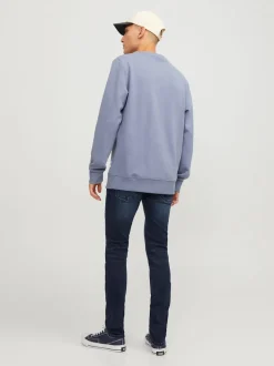 JACK & JONES Sky Blue Liam Skinny Fit Jeans
