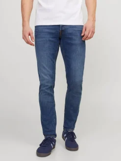 JACK & JONES Washed Blue Slim Fit Glenn Jeans