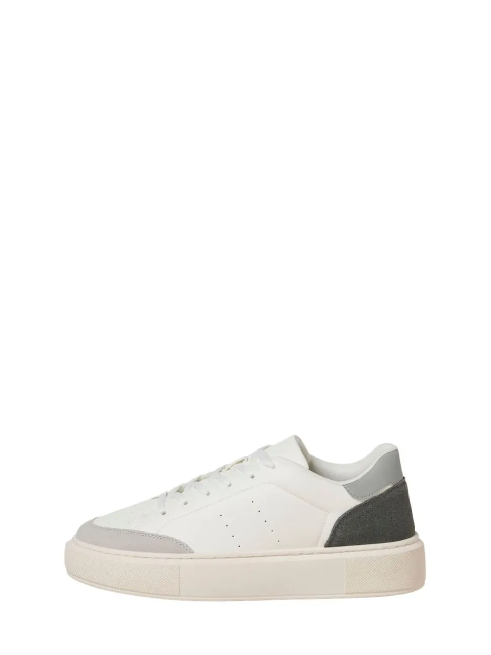 JACK & JONES White Chunky Sole PU Trainers