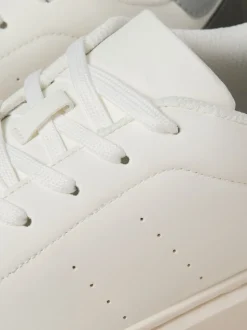 JACK & JONES White Chunky Sole PU Trainers