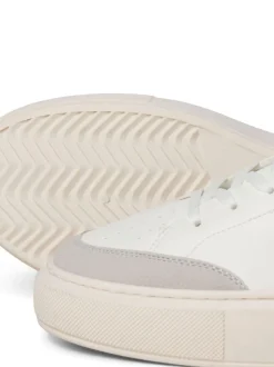 JACK & JONES White Chunky Sole PU Trainers