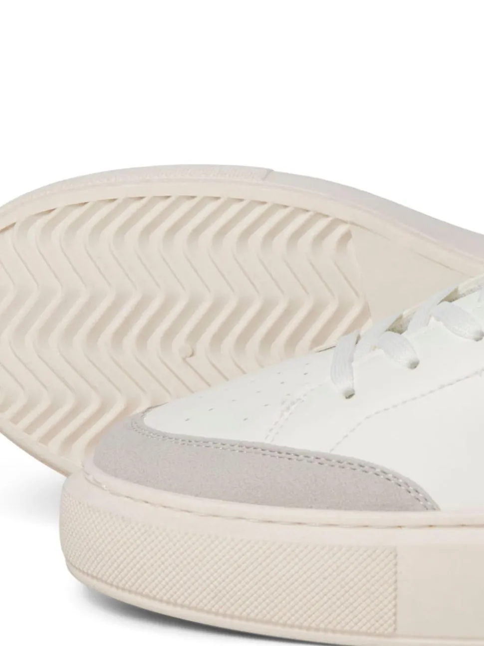 JACK & JONES White Chunky Sole PU Trainers